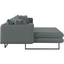 Ver imagem 5 de Sofá Jade com Chaise Lateral Esquerda 2,84m em Linho