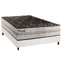 Ver imagem 1 de Cama Box Casal: Colchão Espuma D33 Paropas Pasquale Plus + Base Crc Corano White (138x188)