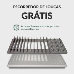 Bandeja Multiuso Escorredor de Louça Pequeno Dryrack Momo Lifestyle - 4