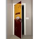 Ver imagem 3 de Adesivo Para Porta Brownie O Símbolo Da Felicidade- 73X210Cm