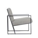 Ver imagem 5 de Poltrona Industrial Sala Estar - Linho Cinza - Poltrona Flow