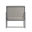 Ver imagem 6 de Poltrona Industrial Sala Estar - Linho Cinza - Poltrona Flow