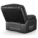 Ver imagem 6 de Poltrona do Papai Reclinável Melim Power Touch Massagem Pu Preto Brilho Fh1 - D'Rossi