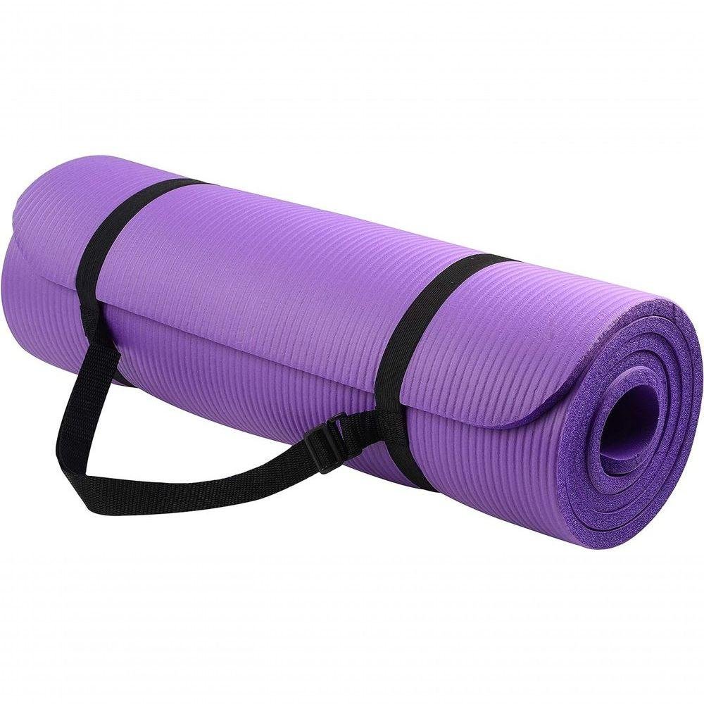 Balancefrom Tapete de Ioga Multiuso 180 X 61 Cm Roxo