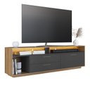 Ver imagem 6 de Rack para Tv 75 Polegadas com Iluminação Led Reims Sala de Estar