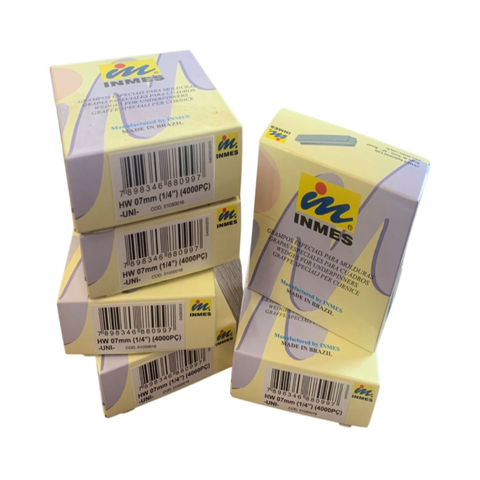 Kit com 3 Cxs do Grampo Inmes Hw 7mm 12 Mil Unidades