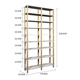 Estante 116x30x238 Branca - 2