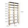 Estante 116x30x238 Branca - 2
