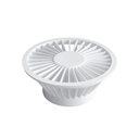 Ver imagem 1 de 10 Uni Grelha do Ralo Sifonado Redondo Saída para Baixo Tam. 100mm Cor Branco Durín