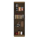 Ver imagem 6 de Armário Multiuso 2 Portas e 3 Prateleiras Internas Macau 170cm - Chumbo