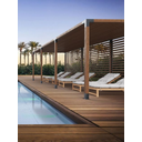 Ver imagem 4 de Pérgola Popsteel Club Dupla Fixa Teto Ripado Robust