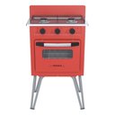 Ver imagem 1 de Fogão Portátil 2 Bocas Venax Gemini Vetrô a Gás Glp - Vermelho