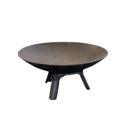 Lenheiro Lareira Braseiro Ferro Fundido Externo Jardim 80cm - 1