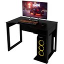 Ver imagem 1 de Mesa para Computador Escrivaninha Gamer Preto