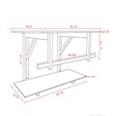 Ver imagem 6 de Gabinete De Vidro 90cm Ac Cuba Retangular Rosa