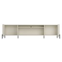 Ver imagem 4 de Rack para Sala 4 Portas Brisadas Mdf L220 X A65cm