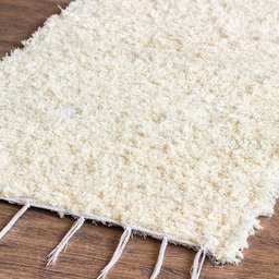 Passadeira Boho Algodão Cru 2,00x0,50 Tapete Artesanal Lavável Dupla Face Decoração Quarto Cozinha - 3