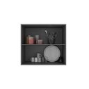 Ver imagem 3 de Armário Aéreo P/ Cozinha Amsterdam Ph 3103 C/ 2 Portas 80cm Off White - Herval