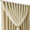 cortina blackout Livia corta luz 5,00 x 2,80 varão palha - 5