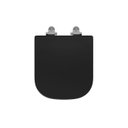 Ver imagem 3 de Assento em Poliéster com Slow Close Deca Axis/quadra/polo/unic Ébano Fosco