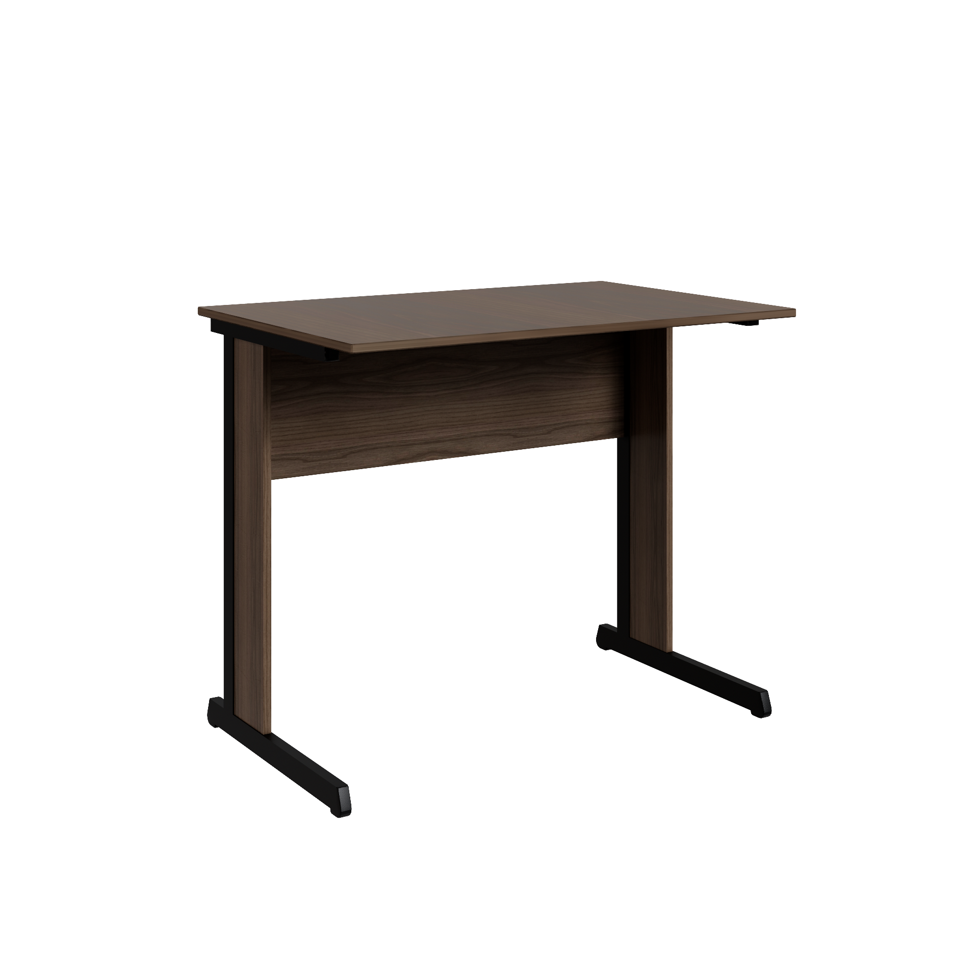 Mesa Web Office Retangular com Pé Metálico 1350 Malaga