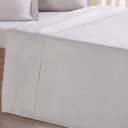 Ver imagem 2 de Jogo de Cama Solteiro 3 Pçs Line Stile 100% Poliéster 88x188x30cm Biscuit
