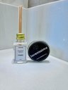 Ver imagem 5 de Kit 2 Pçs Difusor Mini Vidro 30ml e Vela Mini Lata 20gr Luz & Aroma Premium: Capim Limão