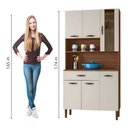 Ver imagem 6 de Armário de Cozinha Compacta 6 Portas 1 Gaveta Golden 