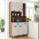 Ver imagem 2 de Armário de Cozinha Compacta 6 Portas 1 Gaveta Golden