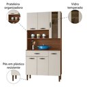 Ver imagem 5 de Armário de Cozinha Compacta 6 Portas 1 Gaveta Golden 