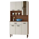 Ver imagem 1 de Armário de Cozinha Compacta 6 Portas 1 Gaveta Golden