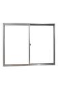 Ver imagem 1 de Vitrô 2 Folhas de Correr Aluminio Brilhante 1,00x1,00