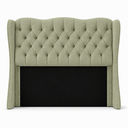 Ver imagem 1 de Cabeceira para Cama Box Casal 1.40 Tecido Boucle:Verde