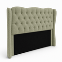 Ver imagem 2 de Cabeceira para Cama Box Casal 1.40 Tecido Boucle:Verde