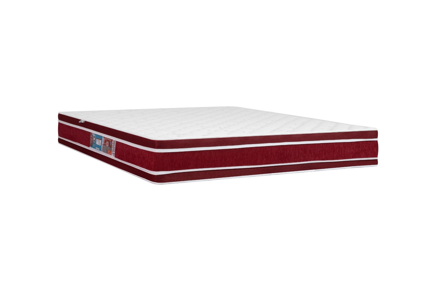 Colchão Casal Castor Red & White Double Face D33 138x188x27cm ...