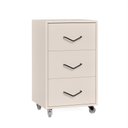 Ver imagem 3 de Conjunto Mini Organizador e Gaveteiro Steel Off White – EJ Móveis