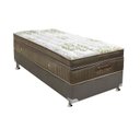Ver imagem 1 de Cama Box Solteiro: Colchão Molas Ensacadas Ortobom SuperPocket Gold Ultragel + Base CRC Suede Gray(8