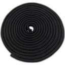 Ver imagem 4 de Cadeira Espreguiçadeira Perpétua Luxo Alumínio Corda Náutica Preto para Piscina