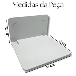 Suporte Invisível Organização Vertical para Livros Versátil Moderno Estrutura Aço Resistente - 2