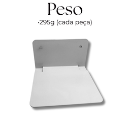 Suporte Invisível Organização Vertical para Livros Versátil Moderno Estrutura Aço Resistente - 5