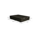 Ver imagem 3 de Cama Box Baú Casal 138x188 Base em Madeira de Eucalipto Resistente para Organização do Quarto Cor Be