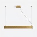 Ver imagem 5 de Pendente Led 60w Slim 1,15m Mesa Escritório Bancada H. Office