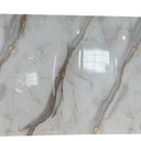Ver imagem 1 de Revestimento Decorativo 3D Premium Placa Marmorizada 244cm x 122cm 2,97m² de Cobertura Dourado/Calacatta Formaco Decor