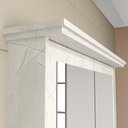 Ver imagem 5 de Armário para Banheiro Malezia Aéreo 2 Portas MDF 78cm Branco Lyam Decor