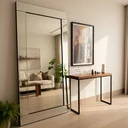 Ver imagem 4 de Espelho Moldura Bisote 100x200 Cm Cristal (chão ou Parede)