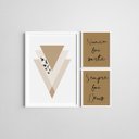 Ver imagem 1 de Quadros Decorativos Quarto Moldura Deus 20x30cm e 40x60cm