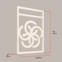Ver imagem 7 de Prateleira Decorativa 70cm Amadeirada com Suporte Estilo Industrial Branco Suspensa Organiza Estante