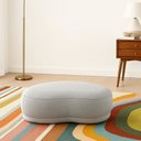 Ver imagem 2 de Puff Organico para Sala de Estar Boucle Judi