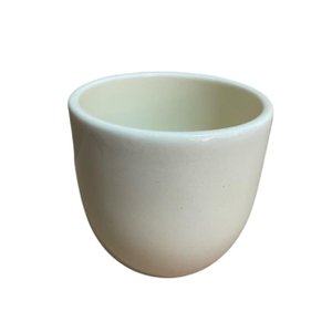 Vaso Decorativo Oval Bege – Decoração Moderna para Casa