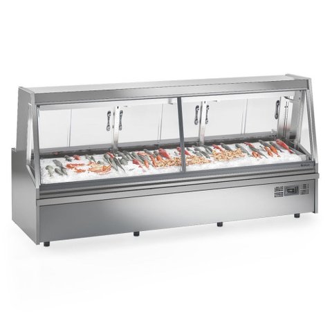 Balcão Frigorífico Peixaria Standard GAPX300A Inox Gelopar 220V